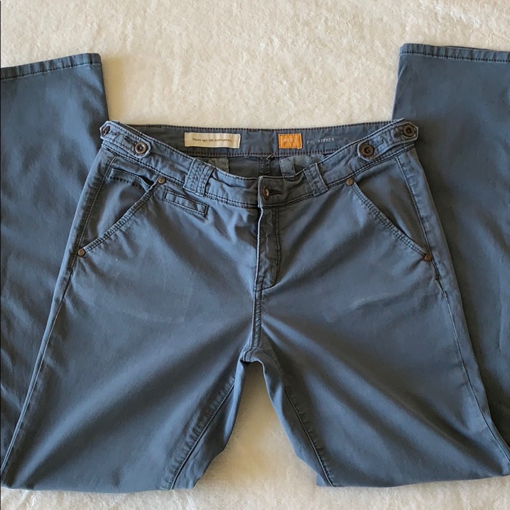 Anthropologie Pilcro and the letterpress Pants